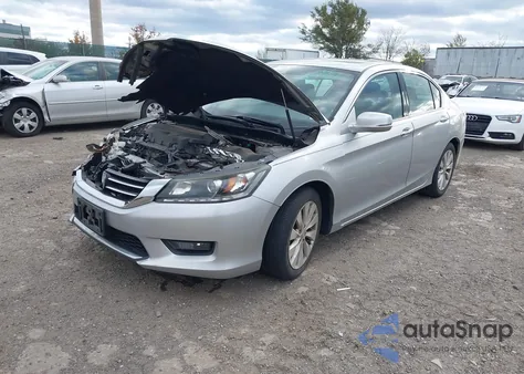 2015 Honda Accord Ex-L V-6 from USA, damaged, VIN 1HGCR3F80FA000733